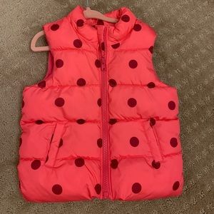 Toddler puffer vest